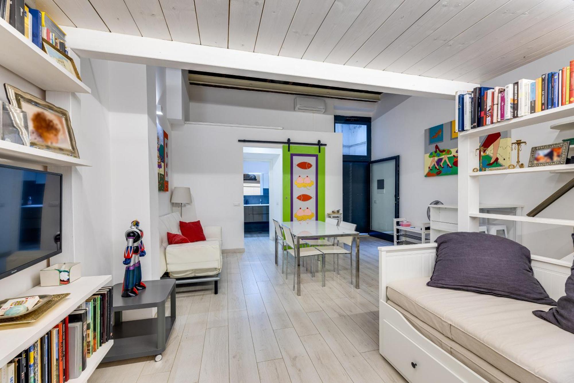 Rome Historic Center Cozy Loft Leilighet Eksteriør bilde