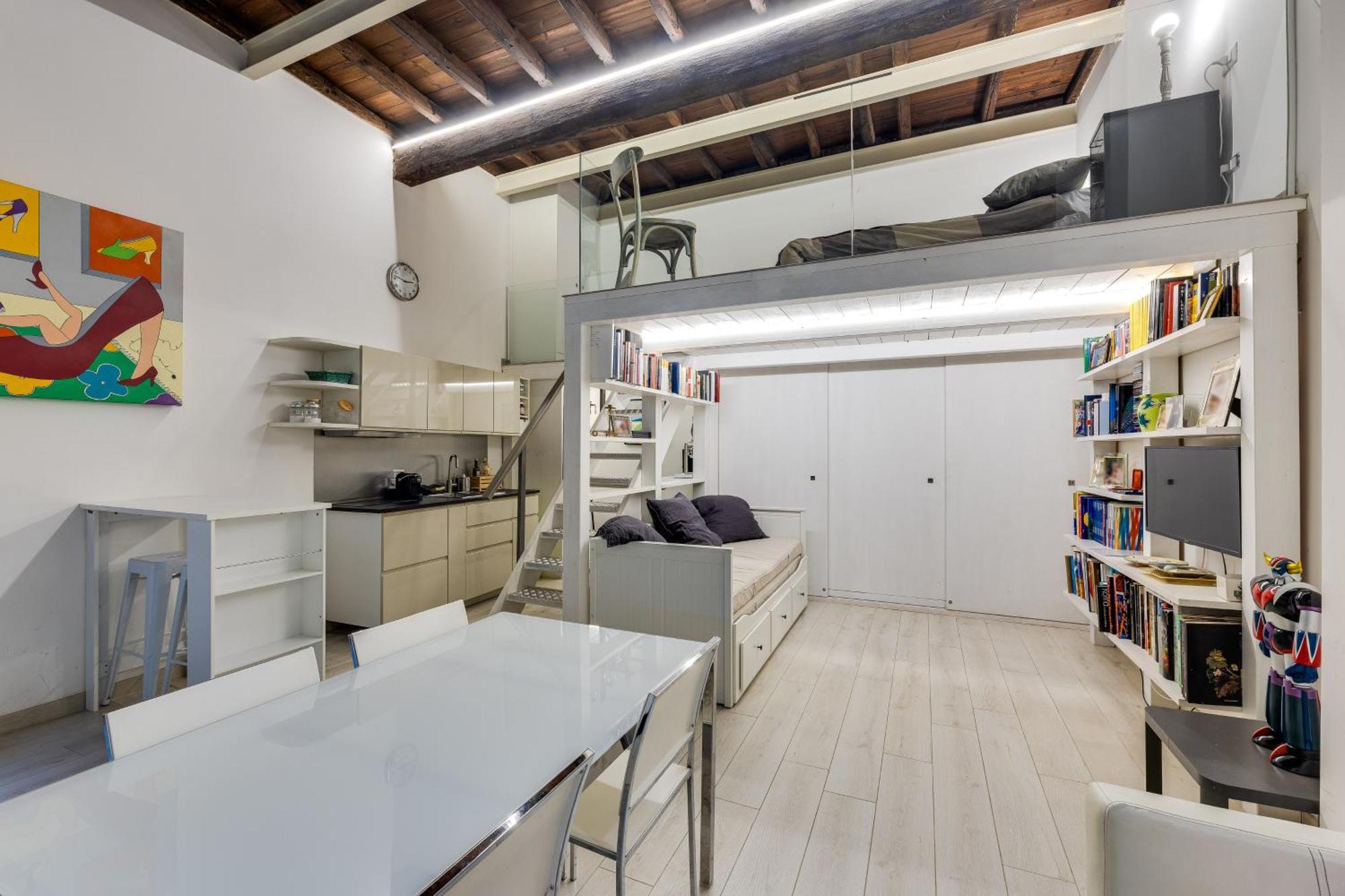 Rome Historic Center Cozy Loft Leilighet Eksteriør bilde