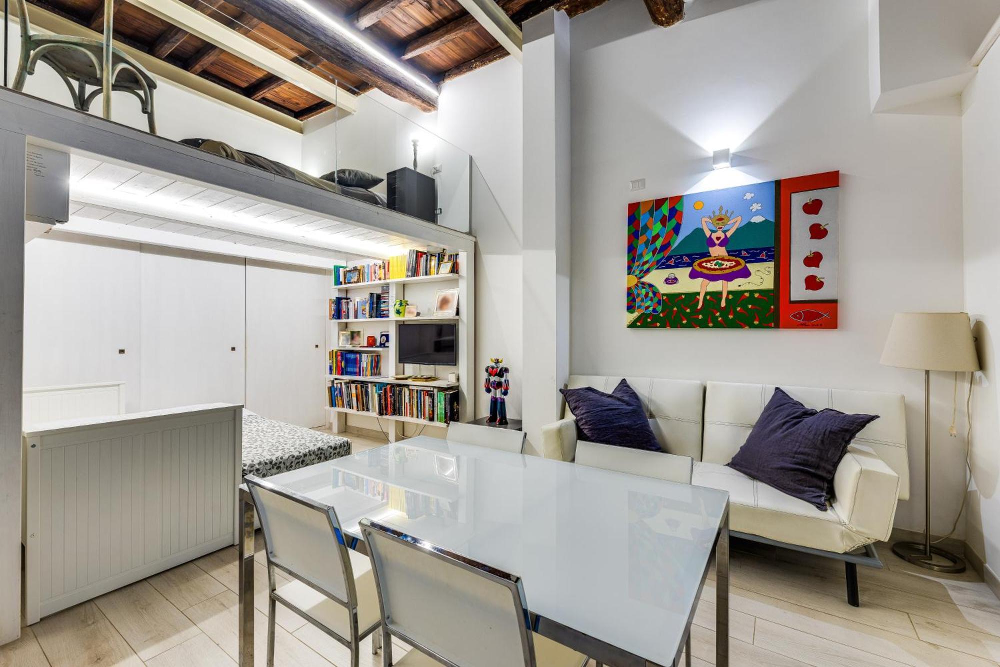 Rome Historic Center Cozy Loft Leilighet Eksteriør bilde