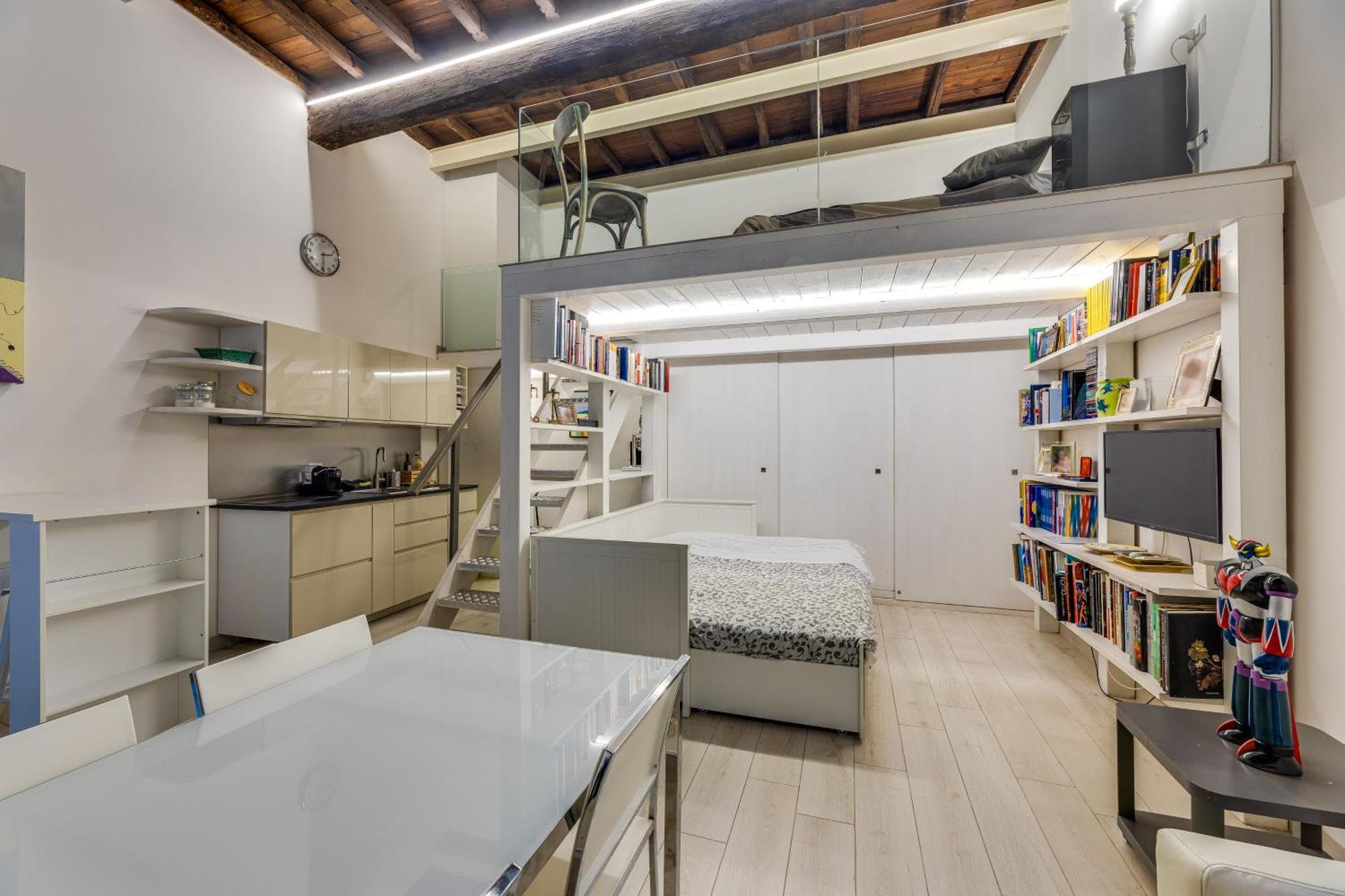 Rome Historic Center Cozy Loft Leilighet Eksteriør bilde