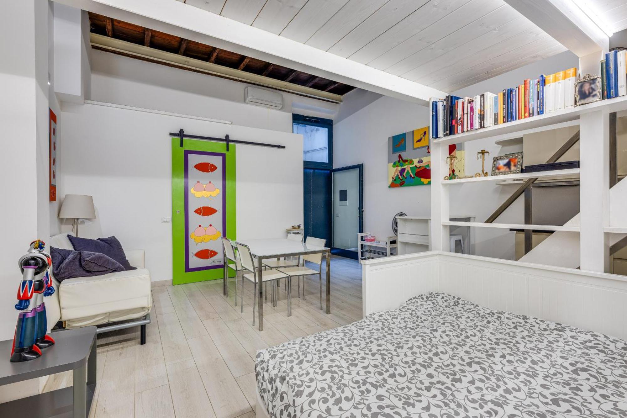 Rome Historic Center Cozy Loft Leilighet Eksteriør bilde